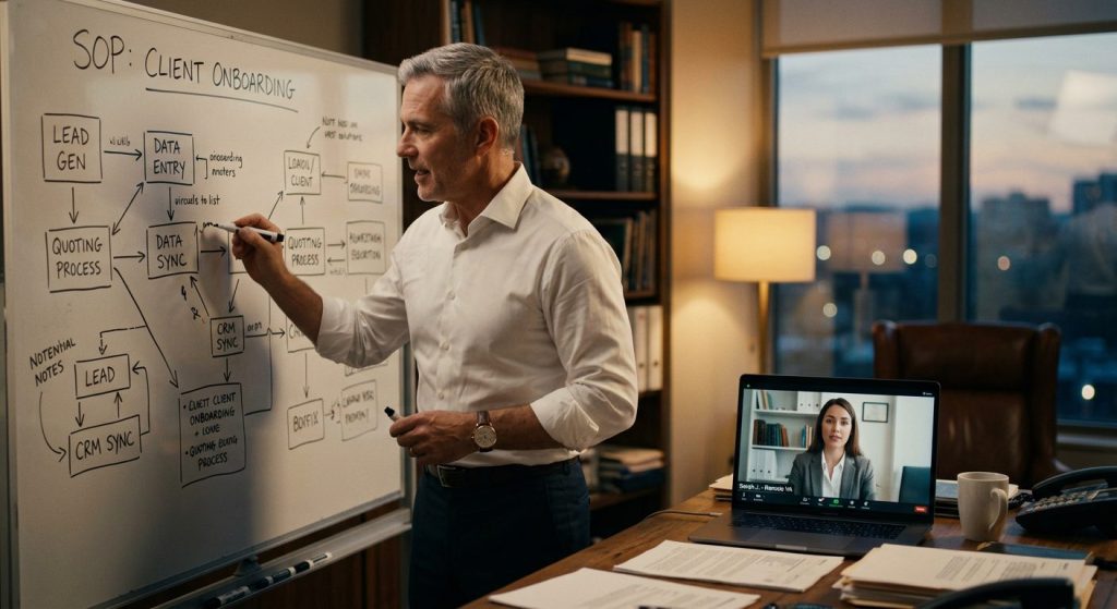 Your Agency Runs on You. Here’s How to Change That With a VA and Simple SOPs